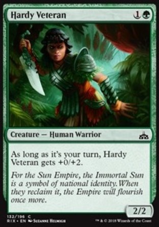 【JPN】《勇猛老兵/Hardy Veteran》[決勝依夏蘭]