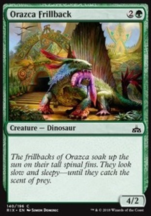 【JPN】《歐拉茲卡鰭背龍/Orazca Frillback》[決勝依夏蘭]