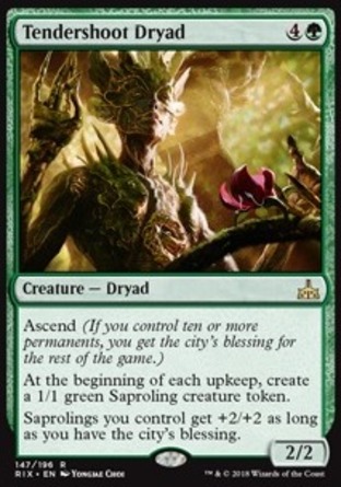 【JPN】《新葉樹靈/Tendershoot Dryad》[決勝依夏蘭]