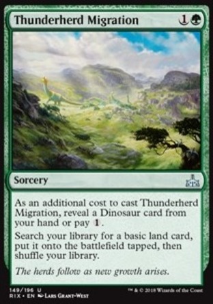【JPN】《霆群遷徙/Thunderherd Migration》[決勝依夏蘭]