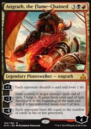 【JPN】《炎鎖安戈斯/Angrath, the Flame-Chained》[決勝依夏蘭]