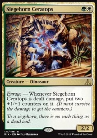 【JPN】《攻城犄角龍/Siegehorn Ceratops》[決勝依夏蘭]