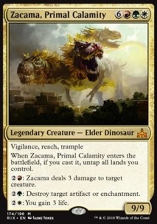 【JPN】《始災札卡瑪/Zacama, Primal Calamity》[決勝依夏蘭]