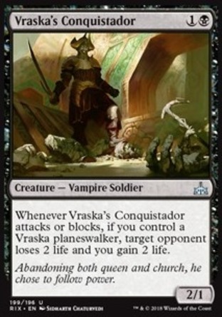 【JPN】《瓦絲卡的征服者/Vraska's Conquistador》[決勝依夏蘭]