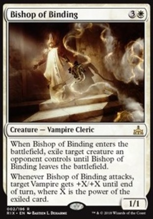 【JPN】《鎮魂主教/Bishop of Binding》[決勝依夏蘭]