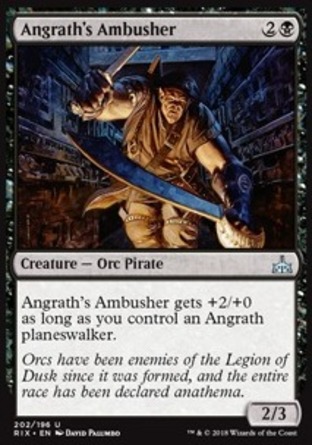 【JPN】《安戈斯的伏擊客/Angrath's Ambusher》[決勝依夏蘭]