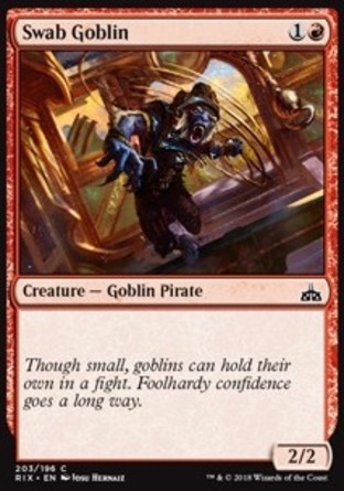 【JPN】《鬼怪水手/Swab Goblin》[決勝依夏蘭]