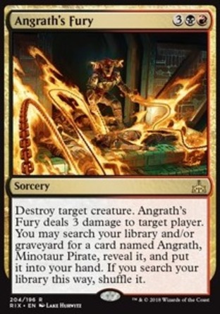 【JPN】《安戈斯的怒火/Angrath's Fury》[決勝依夏蘭]