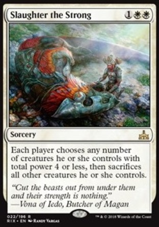 【JPN】《斬殺猛獸/Slaughter the Strong》[決勝依夏蘭]