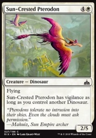 【JPN】《旭盔翼牙龍/Sun-Crested Pterodon》[決勝依夏蘭]