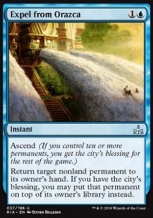 【JPN】《逐出歐拉茲卡/Expel from Orazca》[決勝依夏蘭]