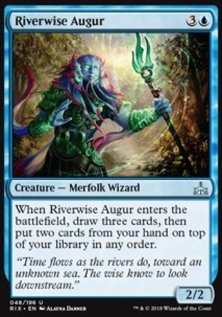 【JPN】《通流卜算師/Riverwise Augur》[決勝依夏蘭]