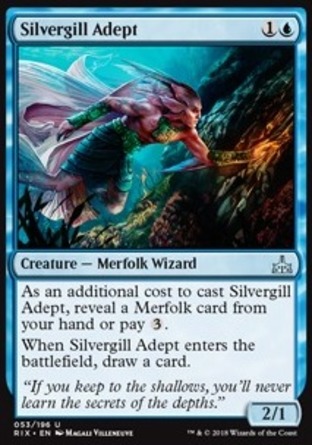 【JPN】《銀鰓專家/Silvergill Adept》[決勝依夏蘭]