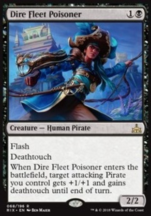 【JPN】《焦炬艦隊投毒客/Dire Fleet Poisoner》[決勝依夏蘭]
