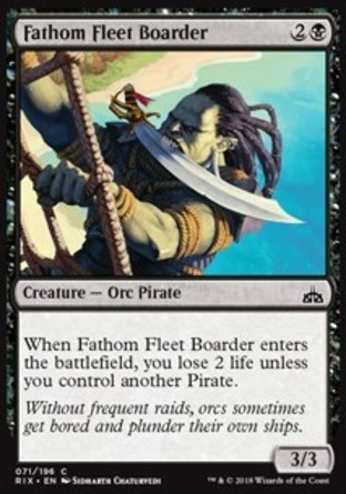【JPN】《莫測艦隊強襲客/Fathom Fleet Boarder》[決勝依夏蘭]