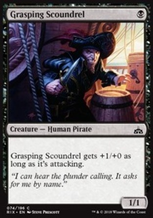 【JPN】《貪婪惡棍/Grasping Scoundrel》[決勝依夏蘭]
