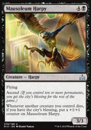 【JPN】《陵墓哈痞/Mausoleum Harpy》[決勝依夏蘭]