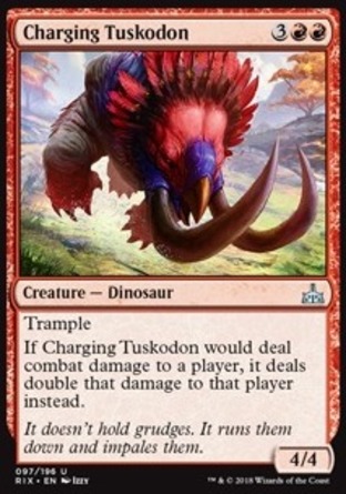 【JPN】《衝鋒巨牙龍/Charging Tuskodon》[決勝依夏蘭]