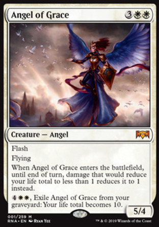 【JPN】 ☆Foil☆ 《恩典天使/Angel of Grace》[效忠拉尼卡]