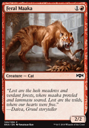 【JPN】《野性瑪卡獸/Feral Maaka》[效忠拉尼卡]