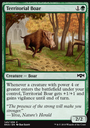 【JPN】《據地野豬/Territorial Boar》[效忠拉尼卡]