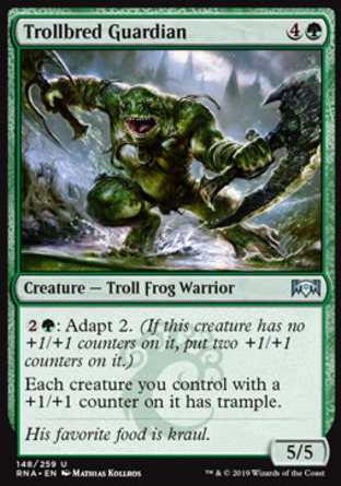 【JPN】《巨魔種守護者/Trollbred Guardian》[效忠拉尼卡]