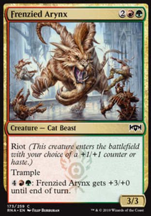 【JPN】《狂熱猛猁/Frenzied Arynx》[效忠拉尼卡]