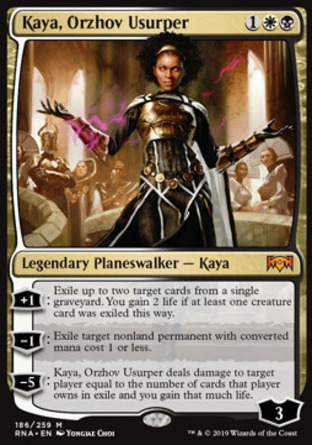 【JPN】《歐佐夫僭位卡婭/Kaya, Orzhov Usurper》[效忠拉尼卡]