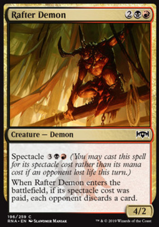 【JPN】《居椽惡魔/Rafter Demon》[效忠拉尼卡]