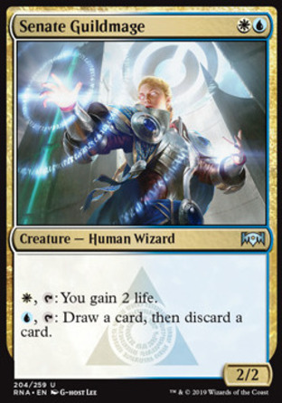 【JPN】《參議院公會法師/Senate Guildmage》[效忠拉尼卡]