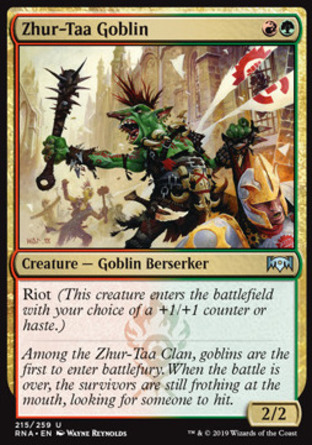 【JPN】《筑塔族鬼怪/Zhur-Taa Goblin》[效忠拉尼卡]