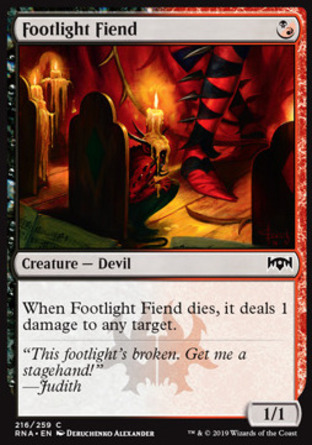 【JPN】《腳燈邪鬼/Footlight Fiend》[效忠拉尼卡]