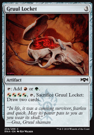 【JPN】《古魯墜飾/Gruul Locket》[效忠拉尼卡]