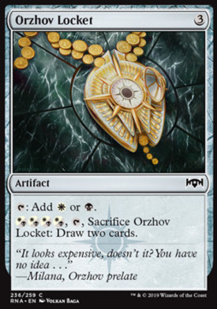 【JPN】《歐佐夫墜飾/Orzhov Locket》[效忠拉尼卡]