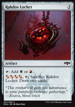 【JPN】《拉鐸司墜飾/Rakdos Locket》[效忠拉尼卡]
