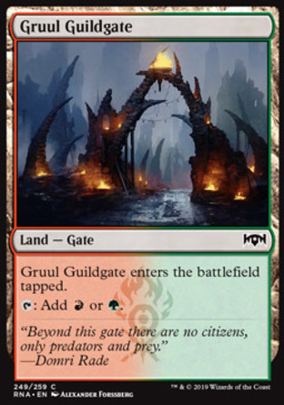 【JPN】《古魯公會門/Gruul Guildgate》[效忠拉尼卡]