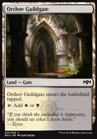 【JPN】《歐佐夫公會門/Orzhov Guildgate》[效忠拉尼卡]