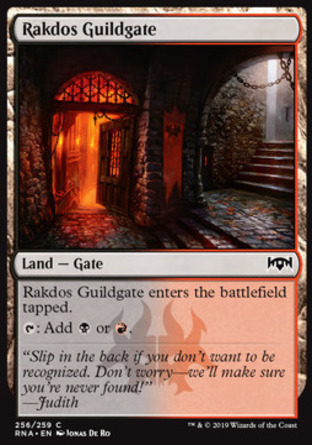 【JPN】《拉鐸司公會門/Rakdos Guildgate》[效忠拉尼卡]