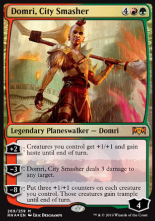 【JPN】《焚城暴徒多密/Domri, City Smasher》[效忠拉尼卡]