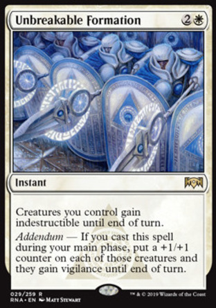 【JPN】《難破妙陣/Unbreakable Formation》[效忠拉尼卡]