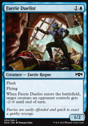 【JPN】《仙靈鬥客/Faerie Duelist》[效忠拉尼卡]