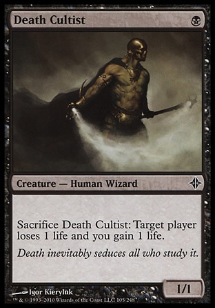 【JPN】《死亡教眾/Death Cultist》[奧札奇再起]