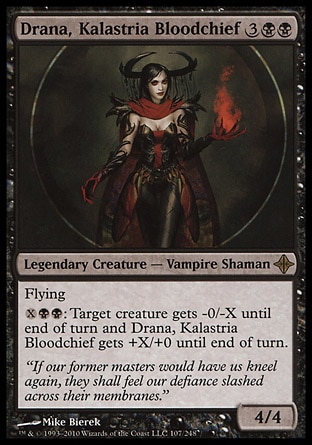 【JPN】《卡列奇血侯哲娜/Drana, Kalastria Bloodchief》[奧札奇再起]