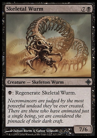 【JPN】《骷髏亞龍/Skeletal Wurm》[奧札奇再起]