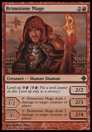 【JPN】《硫磺法師/Brimstone Mage》[奧札奇再起]
