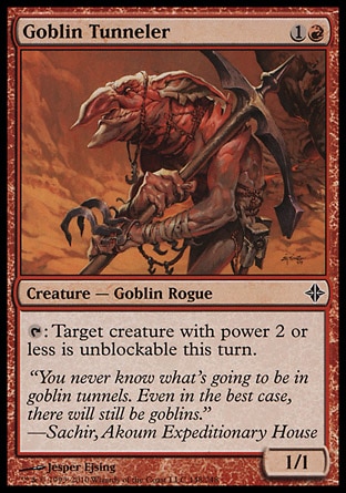 【JPN】《穿隧鬼怪/Goblin Tunneler》[奧札奇再起]