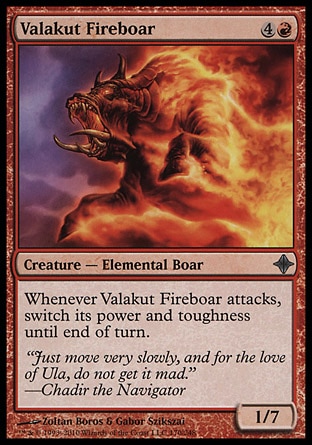 【JPN】《瓦拉庫火豬/Valakut Fireboar》[奧札奇再起]