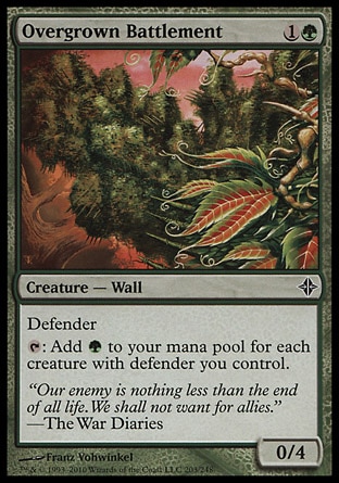 【JPN】《蔓生城垛/Overgrown Battlement》[奧札奇再起]