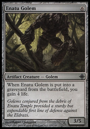【JPN】《依拿圖魔像/Enatu Golem》[奧札奇再起]