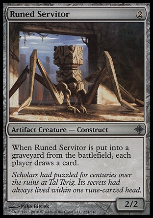 【JPN】《符文隨侍/Runed Servitor》[奧札奇再起]